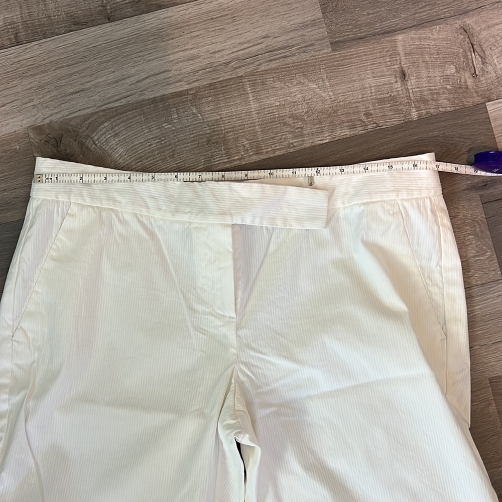 Theory Simple Basic Plain White Professional Trou… - image 8